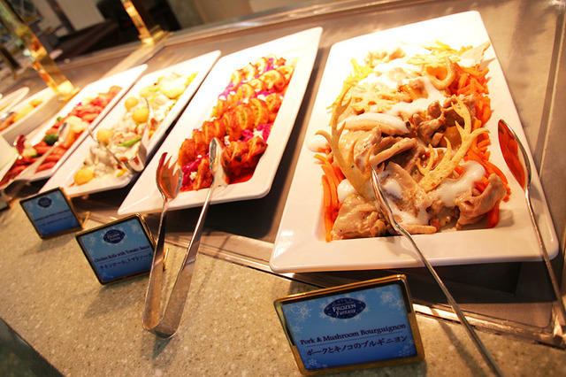 「アナとエルサのフローズンファンタジー」スペシャルブッフェ／クリスタルパレス・レストランin 東京ディズニーランド