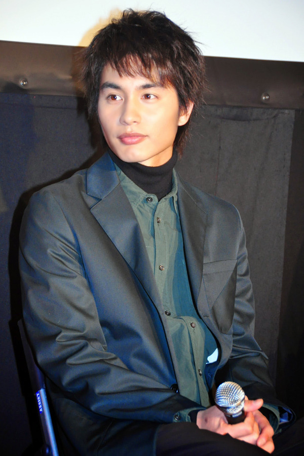 裸エプロンに挑戦したことを明かした、中村蒼／「ゆうばり国際ファンタスティック映画祭2015」