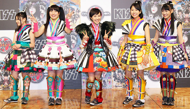 ももいろクローバーZ VS KISS／来日記者会見