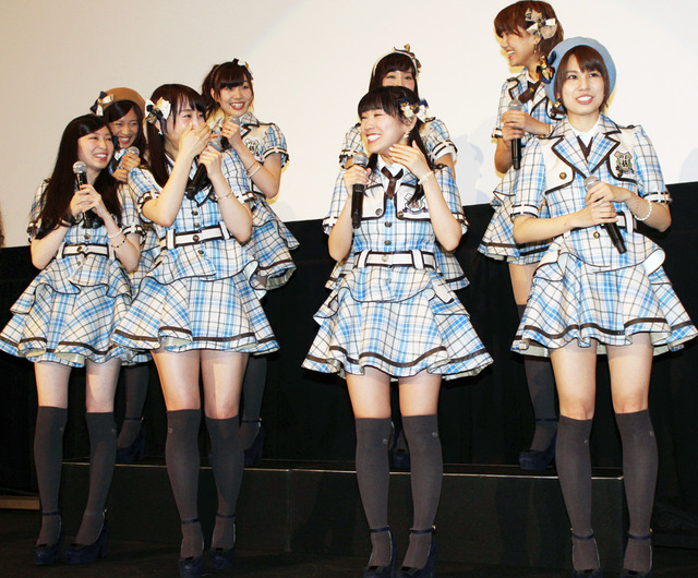 大矢真那＆佐藤実絵子＆中西優香＆松井玲奈＆斉藤真木子＆須田亜香里＆柴田阿弥＆宮澤佐江／『アイドルの涙 DOCUMENTARY of SKE48』公開前夜祭