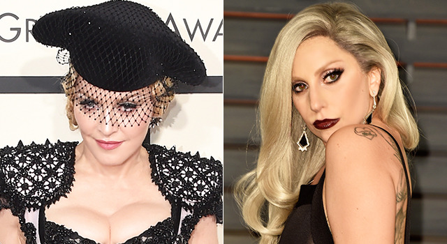 マドンナ＆レディー・ガガ-(C) Getty Images