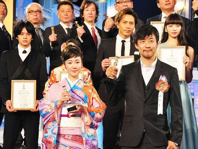 黒木華＆山崎貴（監督）＆池松壮亮＆上白石萌音＆小松菜奈＆登坂広臣／第38回日本アカデミー賞