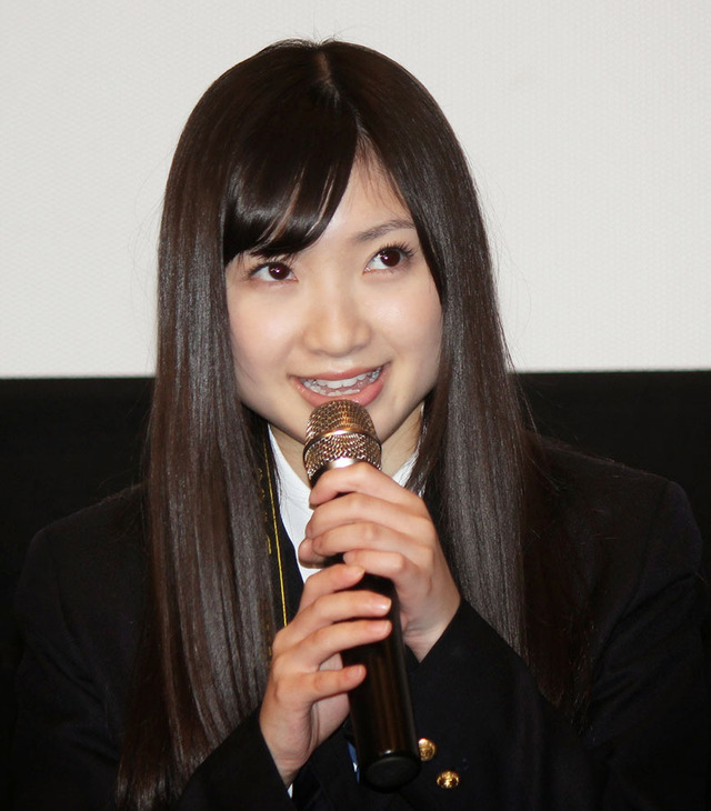 有安杏果（ももいろクローバーZ）／主演映画『幕が上がる』初日舞台挨拶