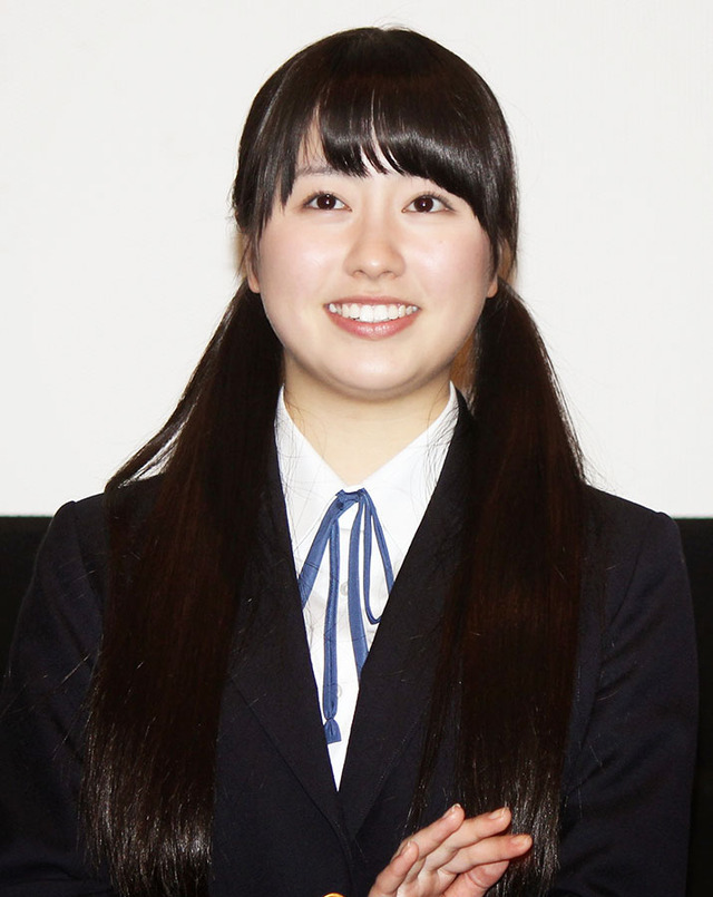 佐々木彩夏（ももいろクローバーZ）／主演映画『幕が上がる』初日舞台挨拶