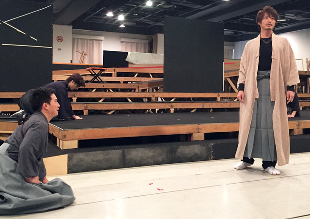 舞台「最後のサムライ」公開稽古