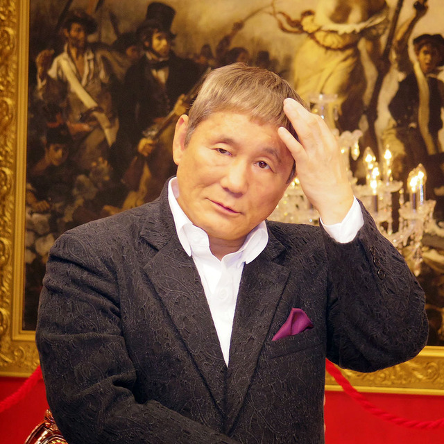 アートの未来を語る、ビートたけし