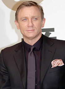 “金髪のボンド”ダニエル・クレイグ。