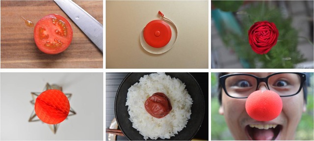 フォトグラファー浅田政志氏の梅干しをテーマにした作品。