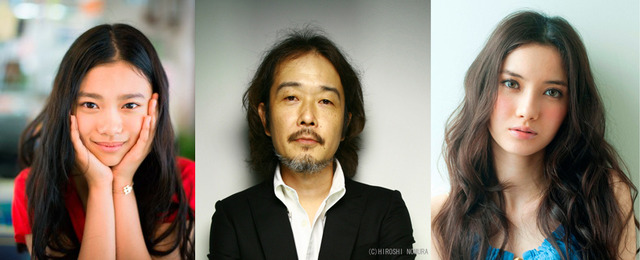 杉咲花＆リリー・フランキー＆市川紗椰／『トイレのピエタ』　（C）2015「トイレのピエタ」製作委員会