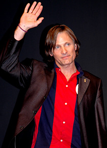 『アラトリステ』記者会見に出席した主演のヴィゴ・モーテンセン。