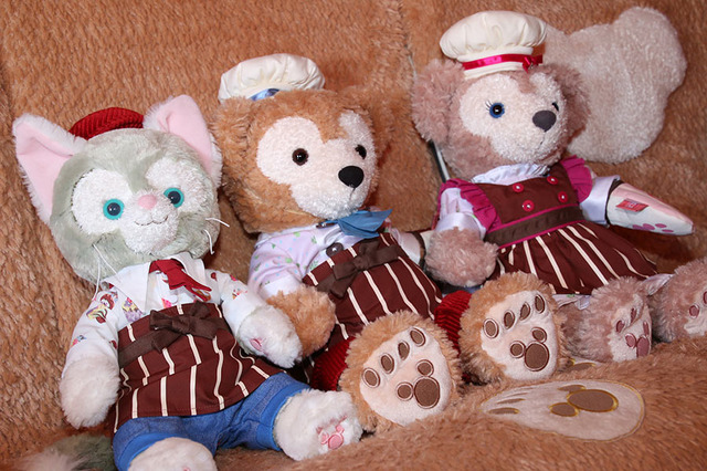 「ダッフィーバス」で記念撮影 in 東京ディズニーシー