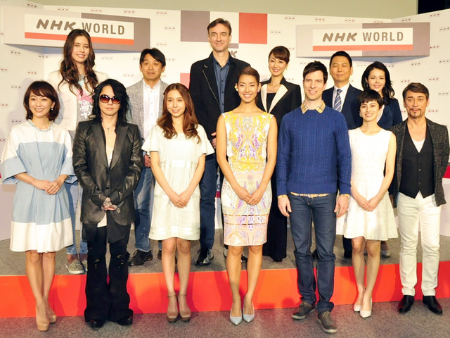 国際放送「NHKワールドTV」新年度番組記者会見