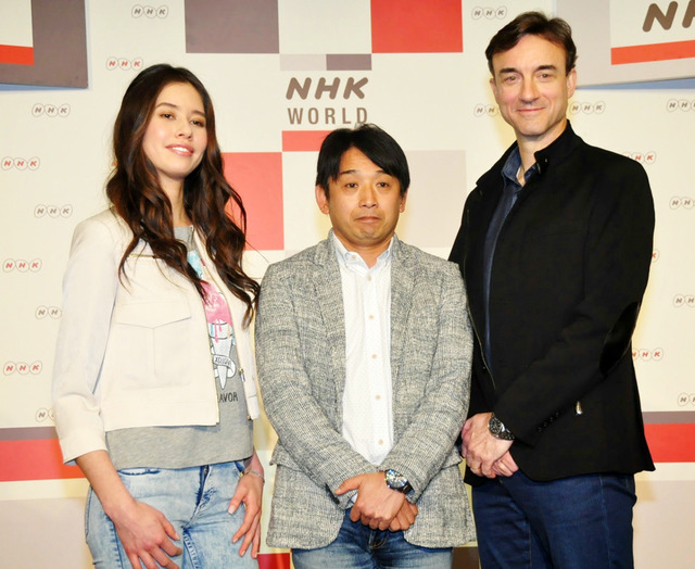 国際放送「NHKワールドTV」新年度番組記者会見