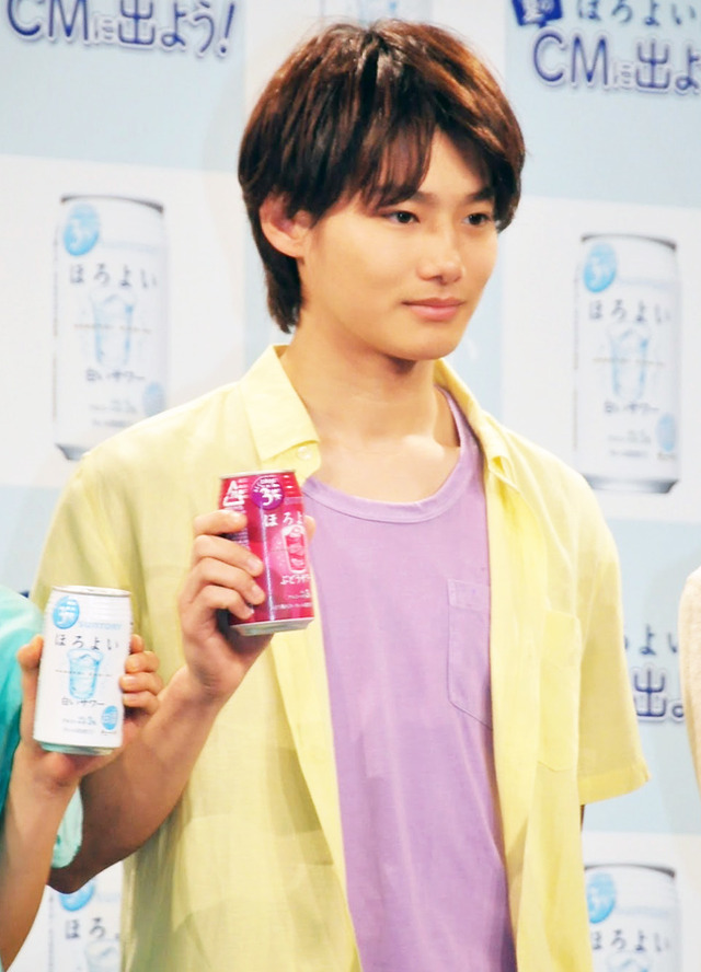 野村周平／「ほろよい」新CM発表会見