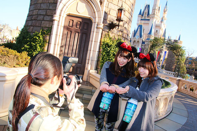 撮影風景「ディズニースペシャルフォトセッション」