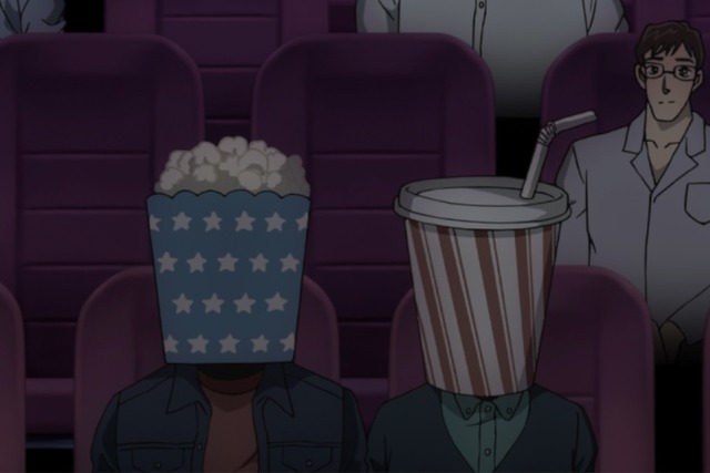 『名探偵コナン』×「NO MORE映画泥棒-(C) ２０１５ 青山剛昌／名探偵コナン製作委員会」(C) 「映画館に行こう！」実行委員会