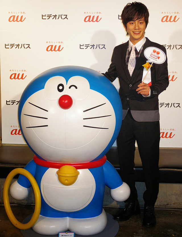 溝端淳平／「映画ドラえもん×ビデオパス シアター」プレス内覧会