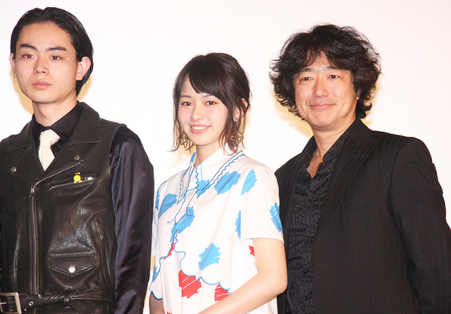 菅田将暉＆山本舞香＆羽住英一郎監督／『暗殺教室』初日舞台挨拶