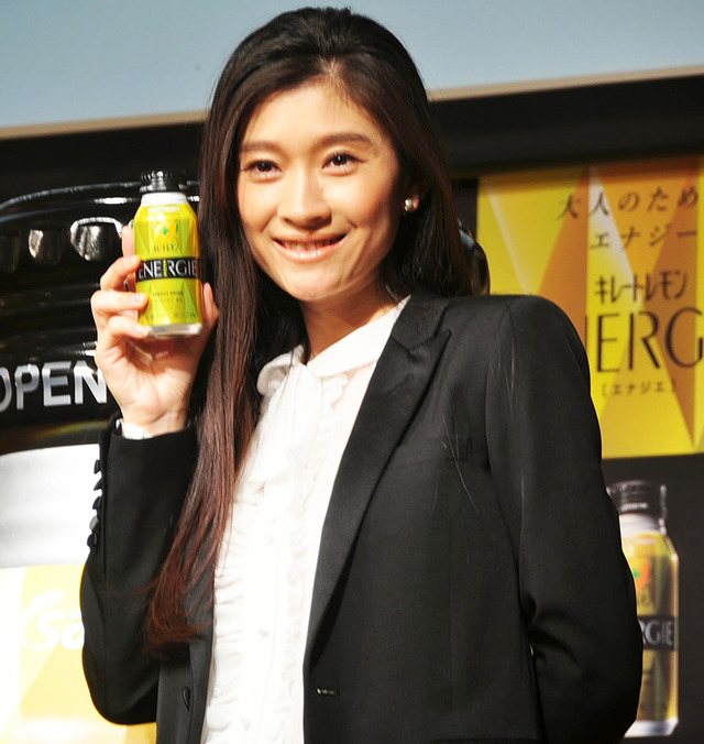 篠原涼子／「キレートレモン」新CM発表会