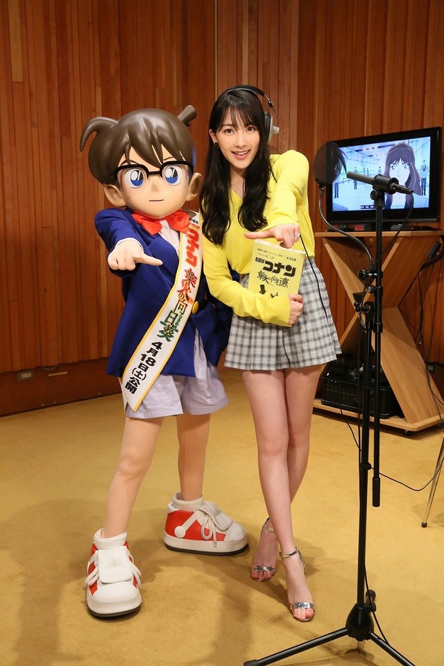 日本アニメ声優初挑戦する知英『名探偵コナン 業火の向日葵（ひまわり）』-(C)2015 青山剛昌／名探偵コナン製作委員会