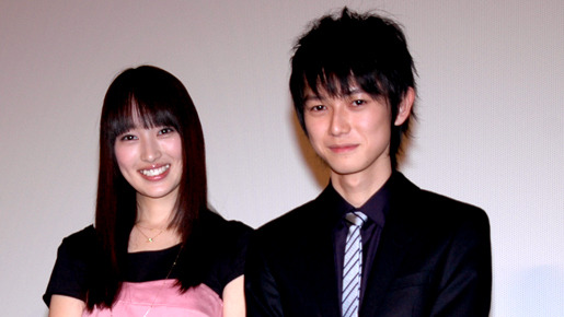 劇中では見られない（？）清々しい笑顔の2人。