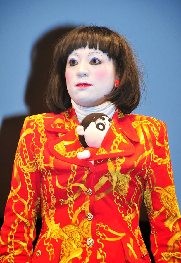 朱美ちゃん（日本エレキテル連合）／『クレヨンしんちゃん オラの引越し物語 ～サボテン大襲撃～』完成披露試写会