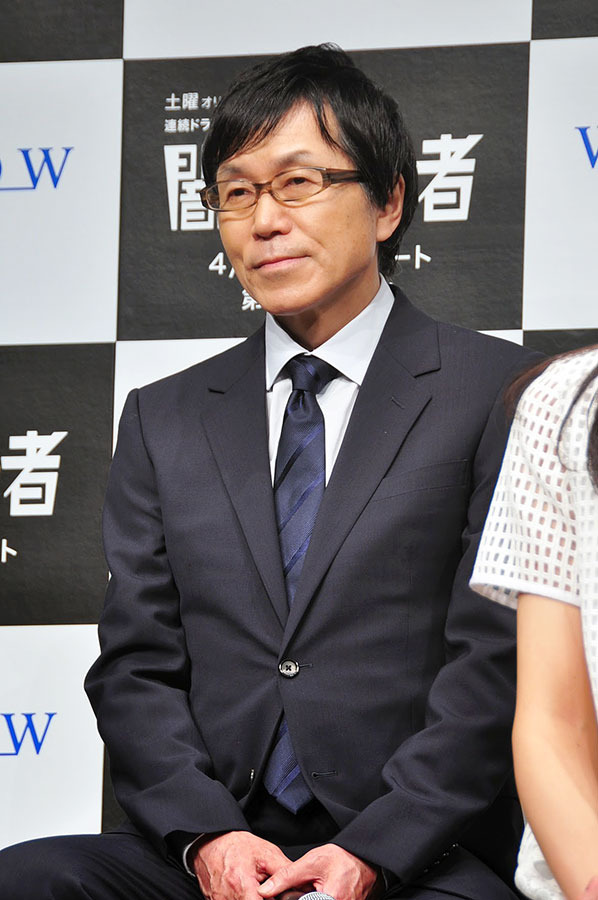 平田満／WOWOWドラマ「闇の伴走者」の完成披露試写会