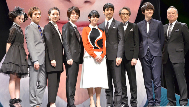 西島秀俊、神木隆之介、吉田羊、桜田ひより、浅野和之、古川雄輝、成河、佐藤祐市監督／『脳内ポイズンベリー』完成披露試写会