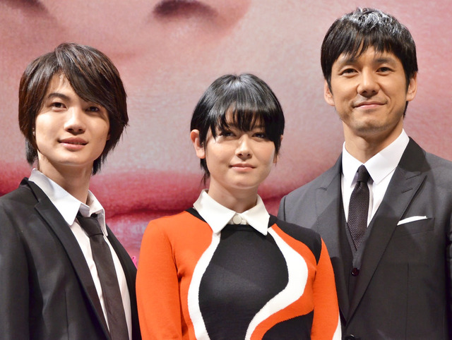 真木よう子、西島秀俊、神木隆之介／『脳内ポイズンベリー』完成披露試写会