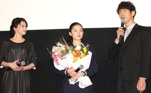 藤野涼子、佐々木蔵之介、夏川結衣／『ソロモンの偽証　後編・裁判』初日舞台挨拶