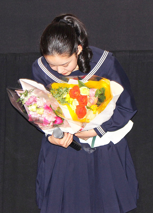 藤野涼子／『ソロモンの偽証　後編・裁判』初日舞台挨拶