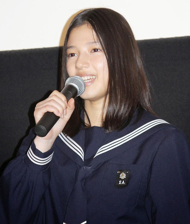 石井杏奈／『ソロモンの偽証　後編・裁判』初日舞台挨拶