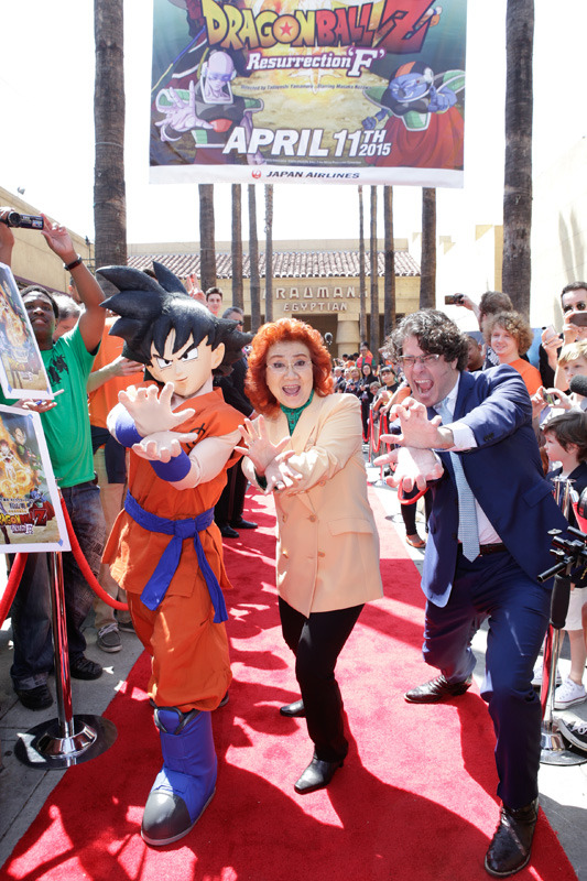 『ドラゴンボールZ　復活の「F」』L.A.プレミア-(C) バードスタジオ／集英社 -(C)「２０１５ ドラゴンボールＺ」製作委員会