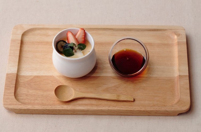 「Natural Cream Kitchen」プディンアラモード