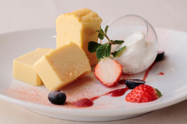 「Natural Cream Kitchen」チーズケーキ。