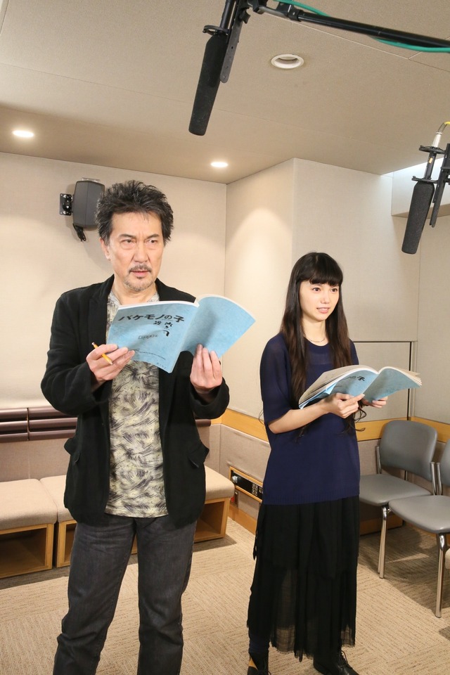 役所広司＆宮崎あおい／『バケモノの子』-(C) 2015 THE BOY AND THE BEAST FILM PARTNERS