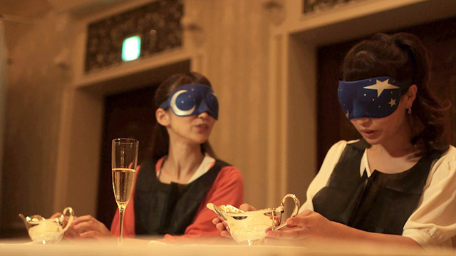 体験の様子／「ディズニー・ダイニング・ウィズ・ザ・センス」