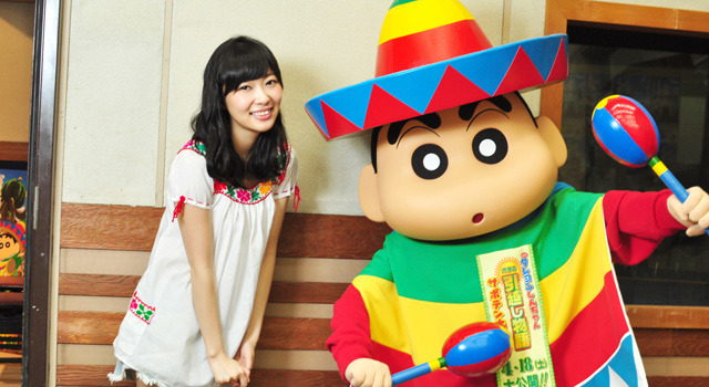 指原莉乃『映画クレヨンしんちゃん オラの引っ越し物語～サボテン大襲撃～』／photo：Naoki Kurozu