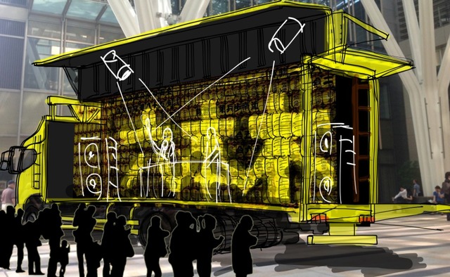 ≪アートトラックプロジェクト ハル号 アケボノ号≫ ハル号の作品イメージ