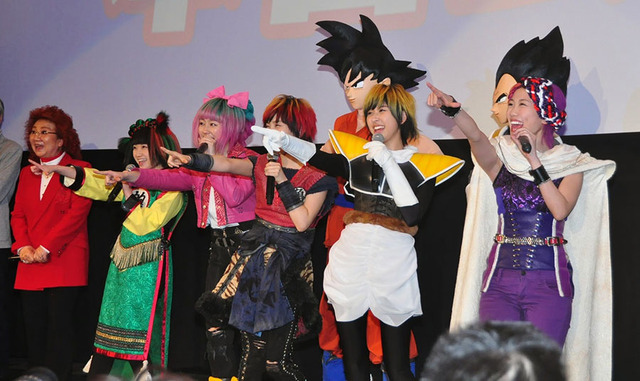 堀川りょう、「ももいろクローバーZ」／『ドラゴンボールZ 復活の「F」』初日舞台挨拶