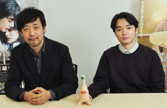 山崎貴監督、染谷将太『寄生獣 完結編』／photo：Naoki Kurozu