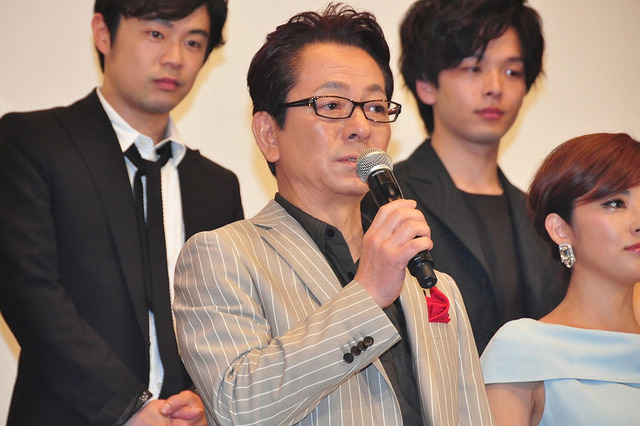 水谷豊／『王妃の館』初日舞台挨拶