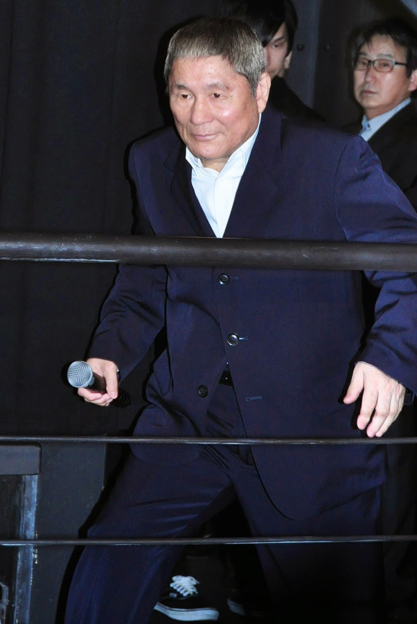 北野武監督／『龍三と七人の子分たち』初日舞台挨拶