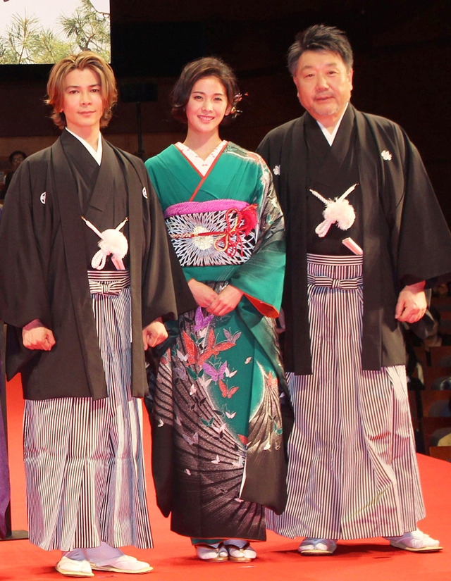 武田真治、橋本じゅん、原田眞人監督／『駆込み女と駆出し男』プレミア上映会