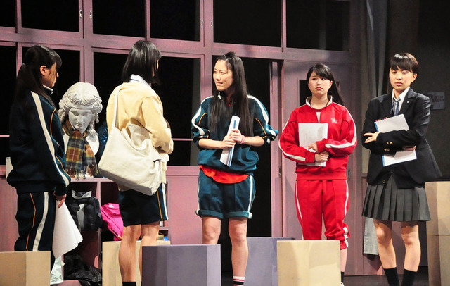 「幕が上がる」公開リハーサルの様子