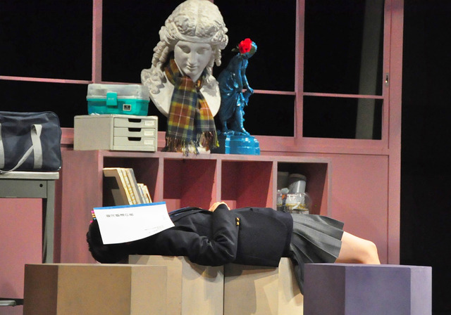 「幕が上がる」公開リハーサルの様子