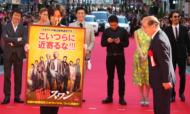 綾野剛／『新宿スワン』ジャパンプレミア