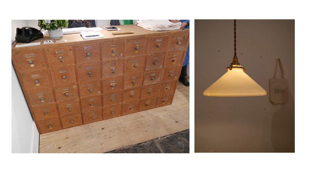 店内はレトロでどこかノスタルジックな雰囲気が漂う。