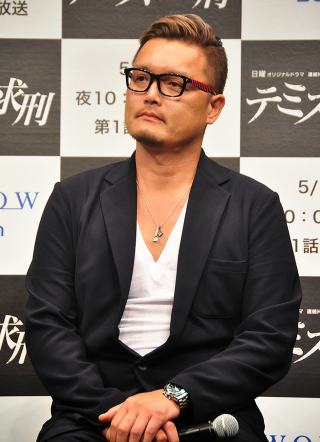 権野元監督／連続ドラマW「テミスの求刑」完成披露試写会