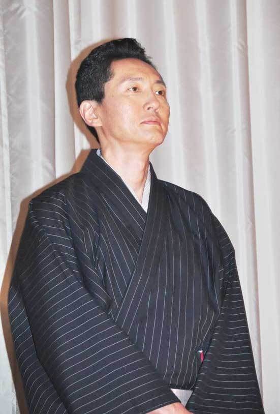 松重豊／『百日紅』公開初日舞台挨拶